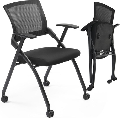 Stackable folding office chair - stackable,