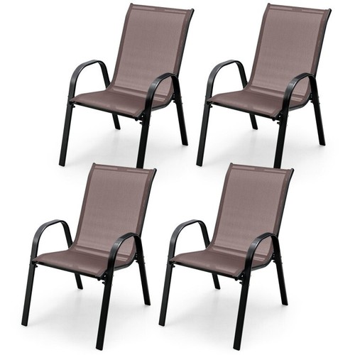 4pcs patio outdoor - patio, stackable