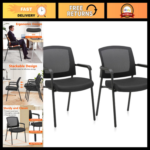 Ergonomic mesh back guest - ergonomic,