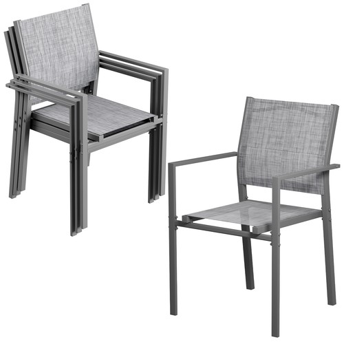 Patio dining chairs - set, of