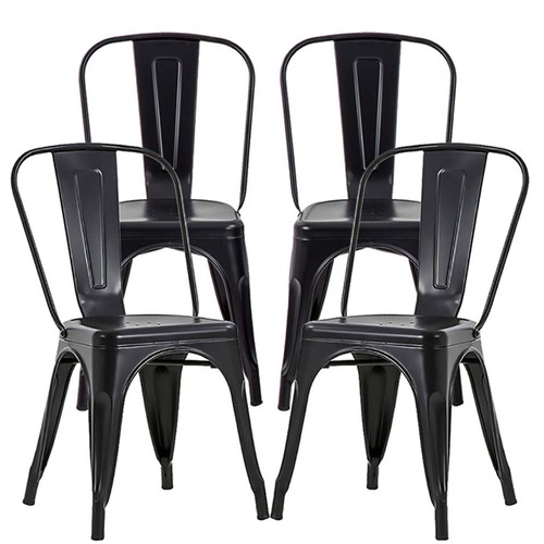 Metal dining chairs - chairs,